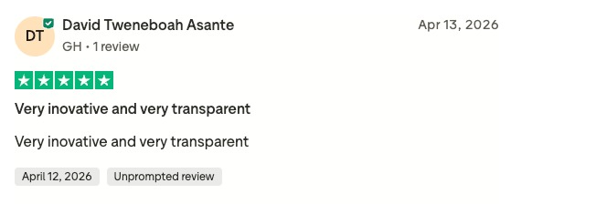 Trustpilot review 04 for FundedForge